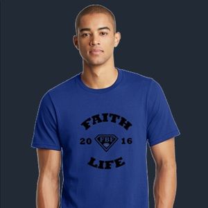 Faith Before Fame Men’s T-shirt